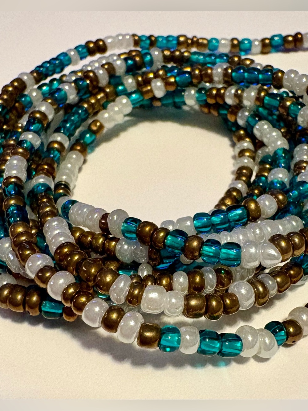 55: “SEBASTIAN” Waistbeads Perfect for Beginners 1st Stage - Picture 5 of 12